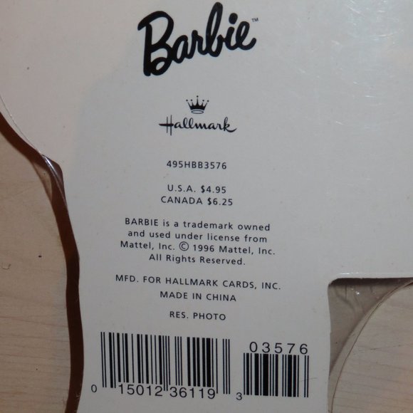 Barbie 1997 Calendar Birthday Card - Picture 7 of 10